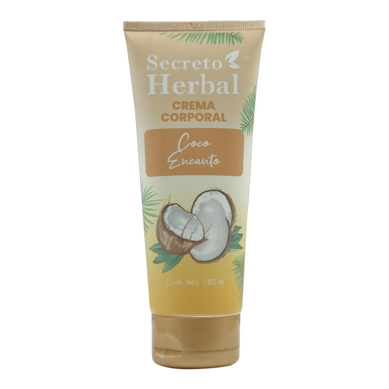 Crema Corporal Coco Encanto 180 ML Árbol Verde Crema Corporal Coco Encanto 180 ML Árbol Verde - Image 1