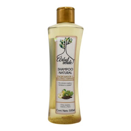 Shampoo Engrosador 500 ML Árbol Verde