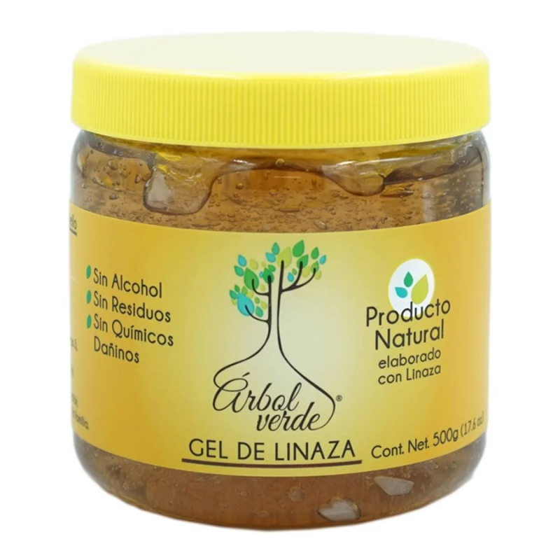 Gel Linaza Árbol Verde 500 GR Gel Linaza Árbol Verde 500 GR - Image 1