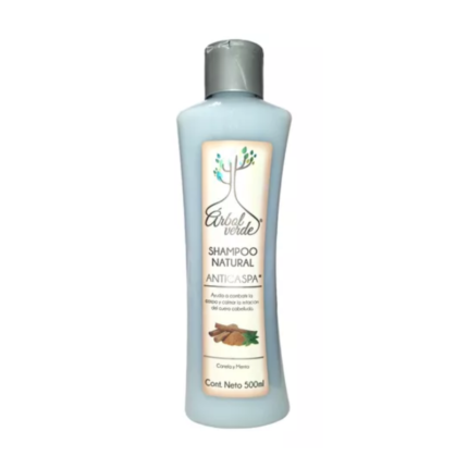 Shampoo Anti Caspa 500 ml Árbol Verde