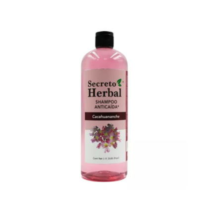 Shampoo Cacahuate Anti Caída 1 Lt Secreto Herbal