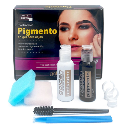 Pigmento en Gel para Cejas Castaño Claro Golden