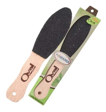 Lija Pie Ovalado Madera Pomania