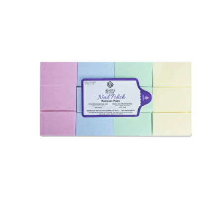 Paquete 400PCS Pads Remover de Colores Beauty Factory