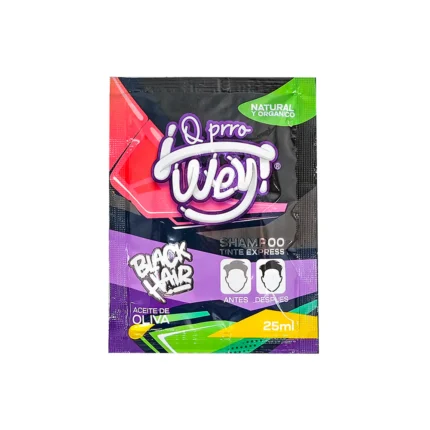 Sobre Shampoo Tinte Express Negro