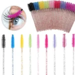 Paq. 50Pzs Cepillo para Pestañas Beauty Factory