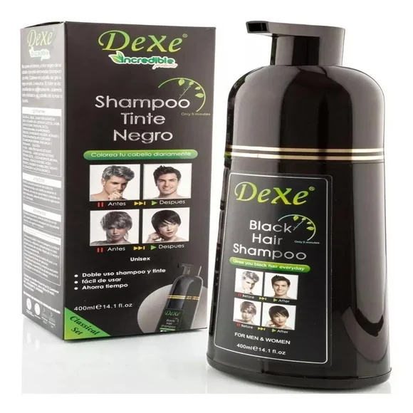 f9c780fd-62da-4713-a1d3-5b39a3dca156.6d4b7fd688ab84ee240c96791dc62196 (1) Shampoo y Tinte Negro 400ml Incredible - Image 1