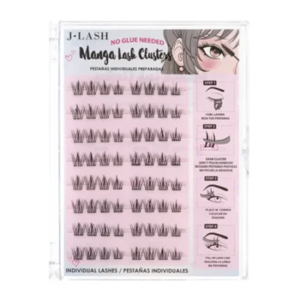Pestañas Manga Lash Clusters J Lash #Tyh-05