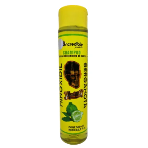 Untitled design (1) Shampoo Minoxidil Bergamota Incredible 500ML - Image 1